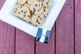 pinstripes square platter