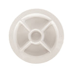 pinstripes melamine divided dish