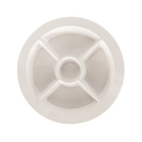 pinstripes melamine divided dish