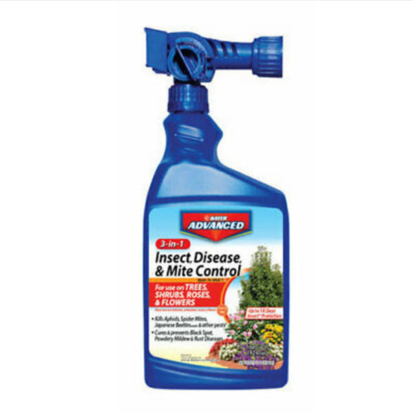 BioAdvanced 3-in-1 Insect, Disease & Mite Control /Hose Hookup