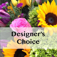 Designer's Choice Seasonal Vased Arrangement